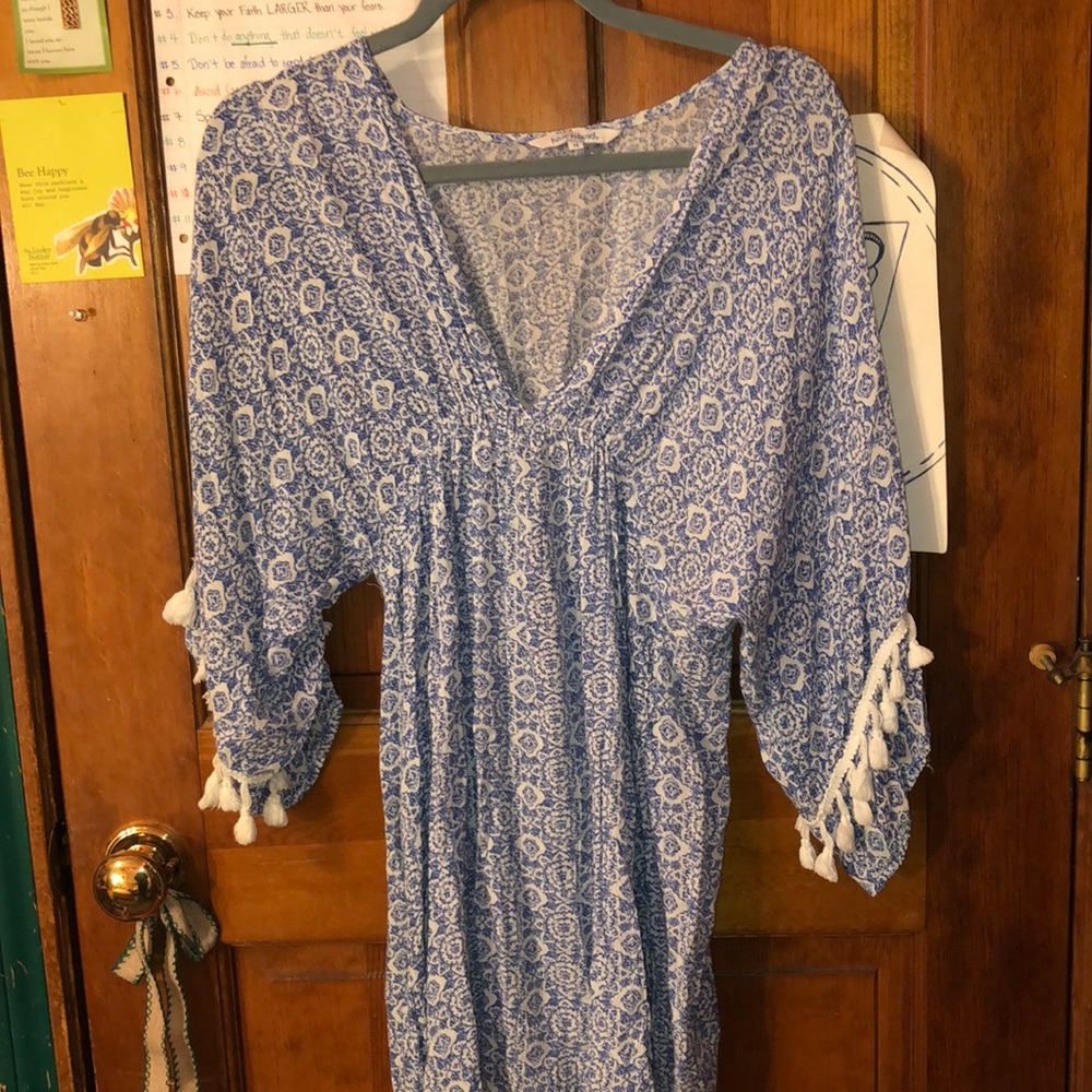 Boho beach cover up